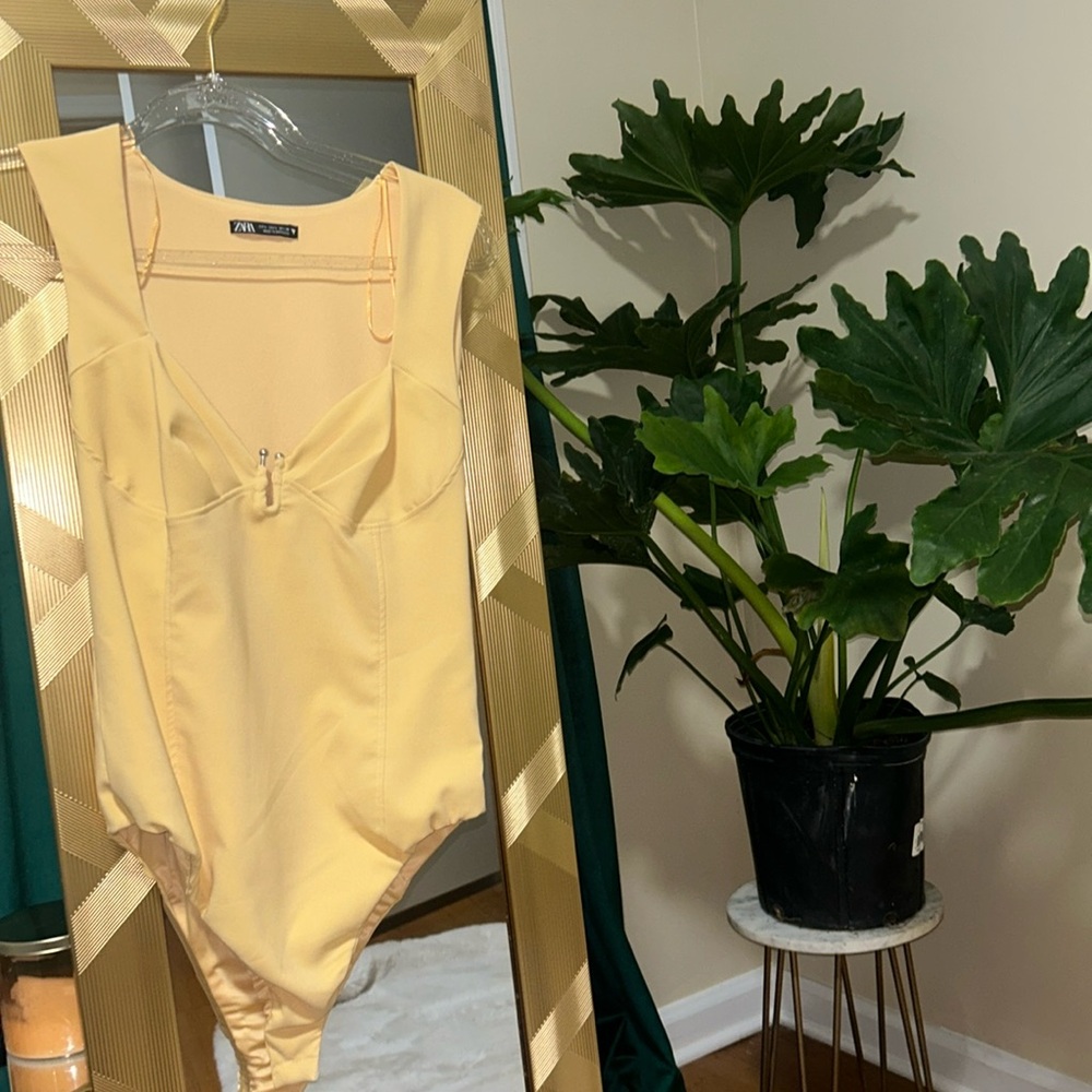 Zara Bodysuit with metal accent